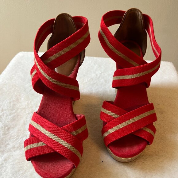Merona Platform Wedge Sandal - Picture 1 of 4